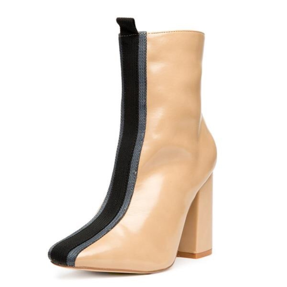 Cape Robbin Betisa-45 Women's Nude Bootie